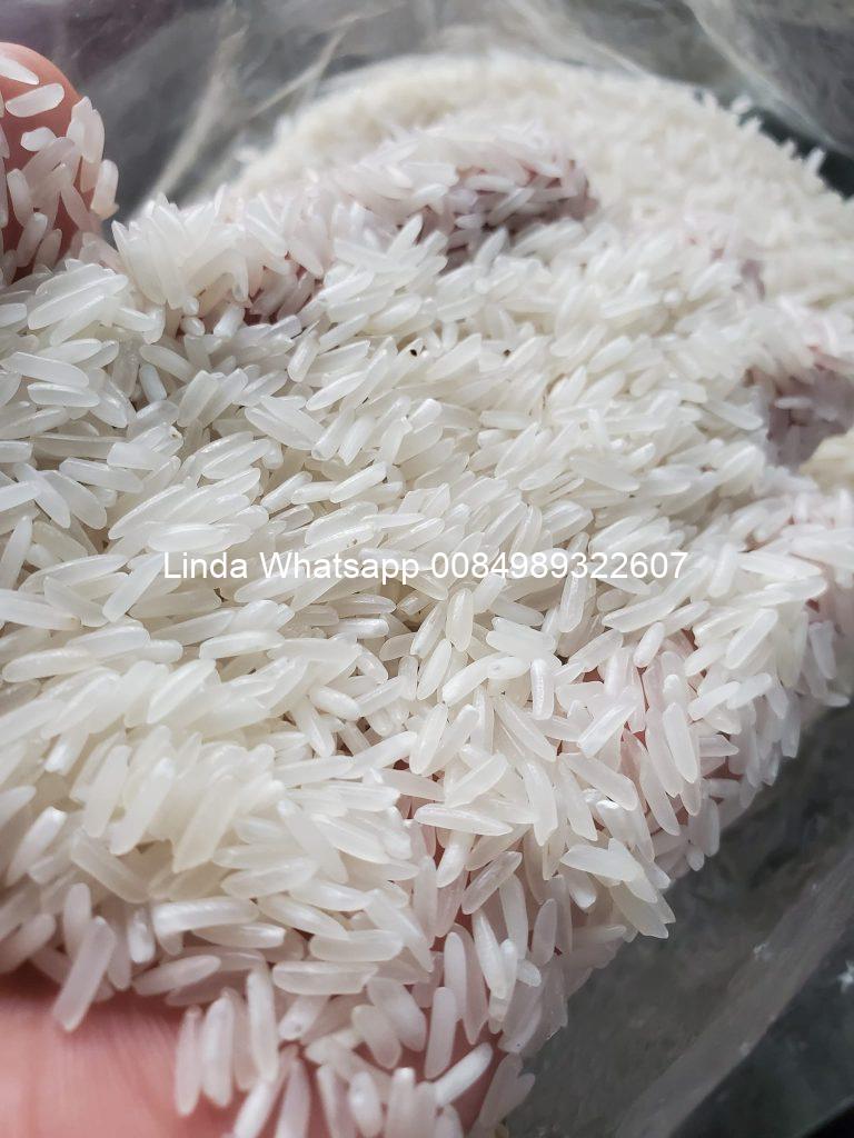 Long grain white rice ST24