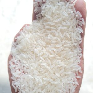 Long grain white rice ST24