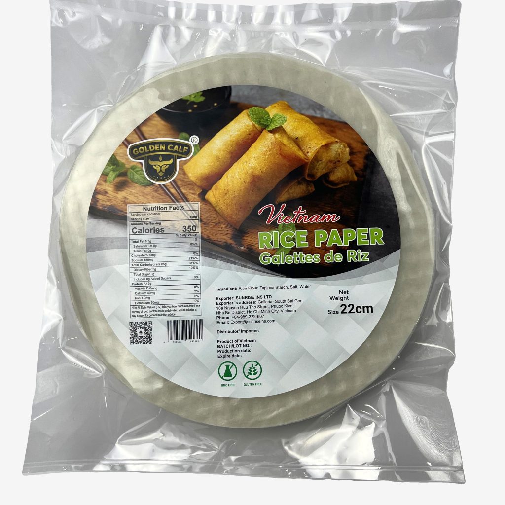 Rice paper 22cm Rice paper 22cm